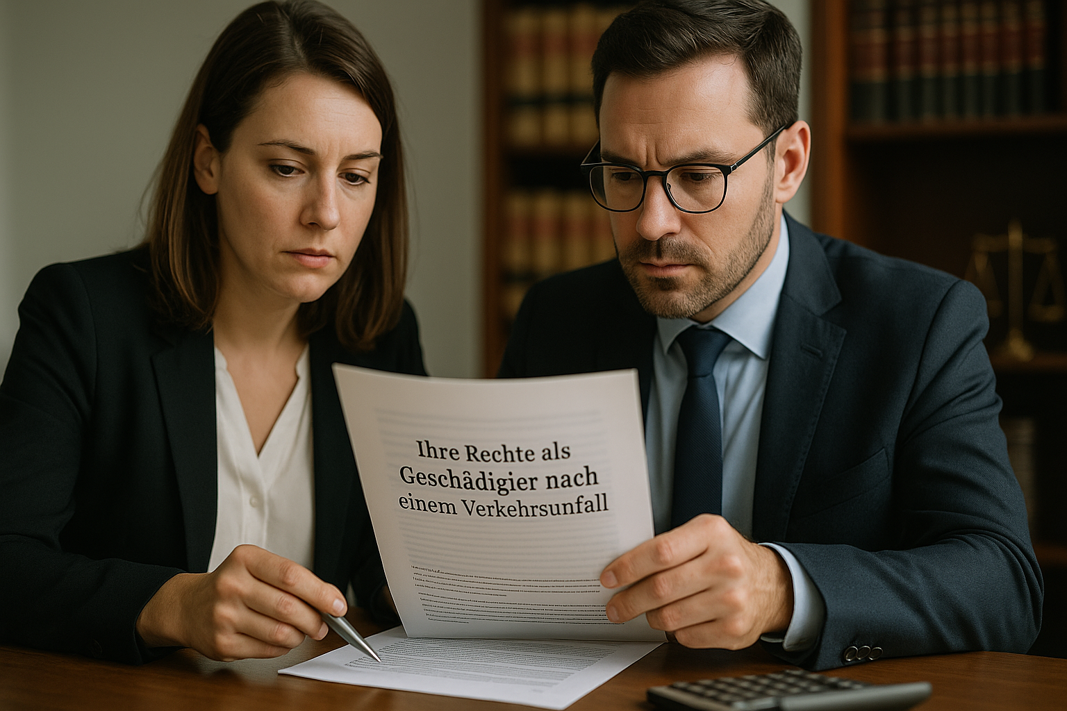 Ihre Rechte als Geschädigter nach einem Verkehrsunfall